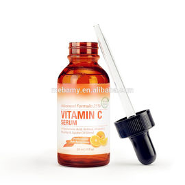 Vitamina C ácida hialurónica del cuidado de piel que blanquea el suero de la cara