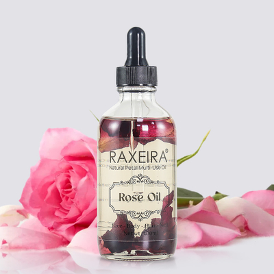 Aceite esencial orgánico del 100% Rose esencia del cuidado de piel que se consolida, el blanquear y de la hidratación