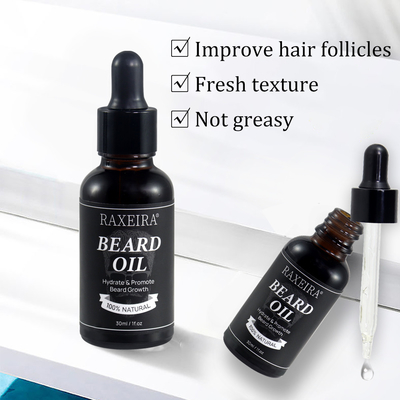 Promueve el aceite de la barba y de la barba del suavizador del acondicionador del crecimiento del bigote