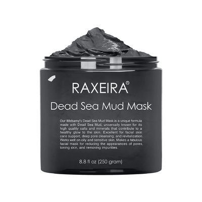 Máscara profunda orgánica del fango de la cara del mar muerto del control del aceite de limpieza de la mascarilla del cuidado de piel del ISO