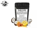 Exfoliante corporal orgánico Brown del limón del café de la miel para las marcas de estiramiento del acné de las celulitis