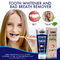 Crema dental natural del carbón de leña del vegano para el retiro de manchas del diente de la mala respiración y blanquear