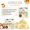 Crema hidratante diaria de la piel Shea Butter Hair Body Dry del alivio orgánico natural puro de la piel del 100%