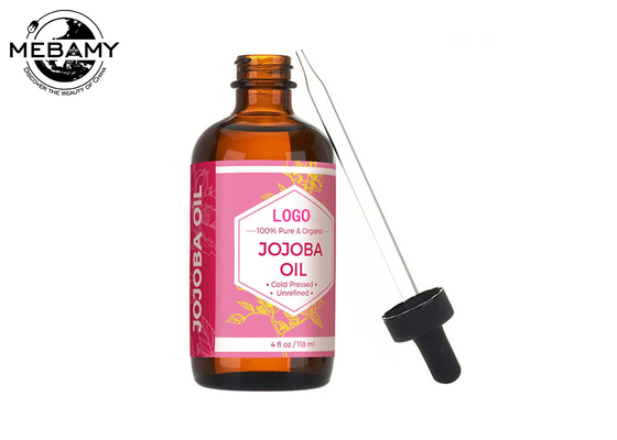 Aceites esenciales puros del ácido mirístico, aceite orgánico de la jojoba 100 para el crecimiento del pelo