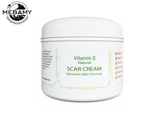 El removedor de la marca de estiramiento de la crema del cuidado de piel de la vitamina E del aceite borra las cicatrices para la cara/el cuello