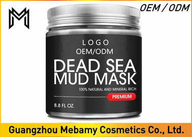 El mineral de limpiamiento de la mascarilla del poro del fango de la sal del mar muerto contenido quita el aceite excedente