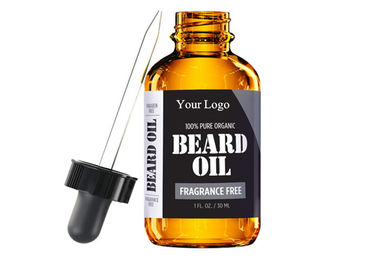 Aceite natural del crecimiento de la barba del 100%/aceite sin perfume y licencia de la barba en acondicionador