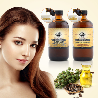 Aceite de ricino negro jamaicano del pelo de OEM/ODM del aceite orgánico natural puro del tratamiento