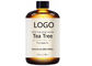 Los aceites esenciales puros orgánicos, aceite natural del árbol del té calman defectos de los claros de la piel
