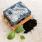 Barra activada color negro del jabón del carbón de leña para el baño fungoso anti que blanquea