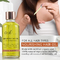Aceite de pelo de alimentación natural de Ginger Root Lavender Massage Moisturizing de la semilla de ricino de Rosmary de la etiqueta privada